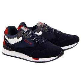 Sportschuhe aus Leder Big Star M II174190 marineblau