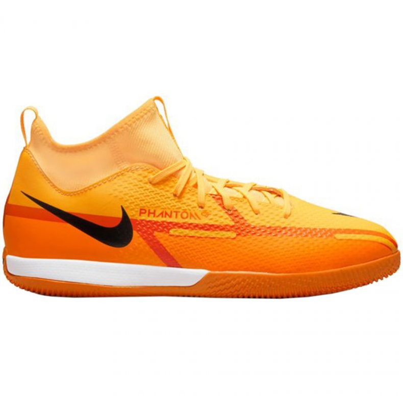 Nike Phantom GT2 Academy Df Ic Jr DC0815 808 Fußballschuhe orange orangen und rottöne