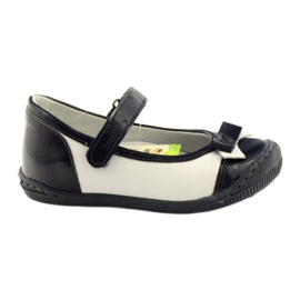 Ballerinas Kinderschuhe Ren But 1405 marineblau weiß