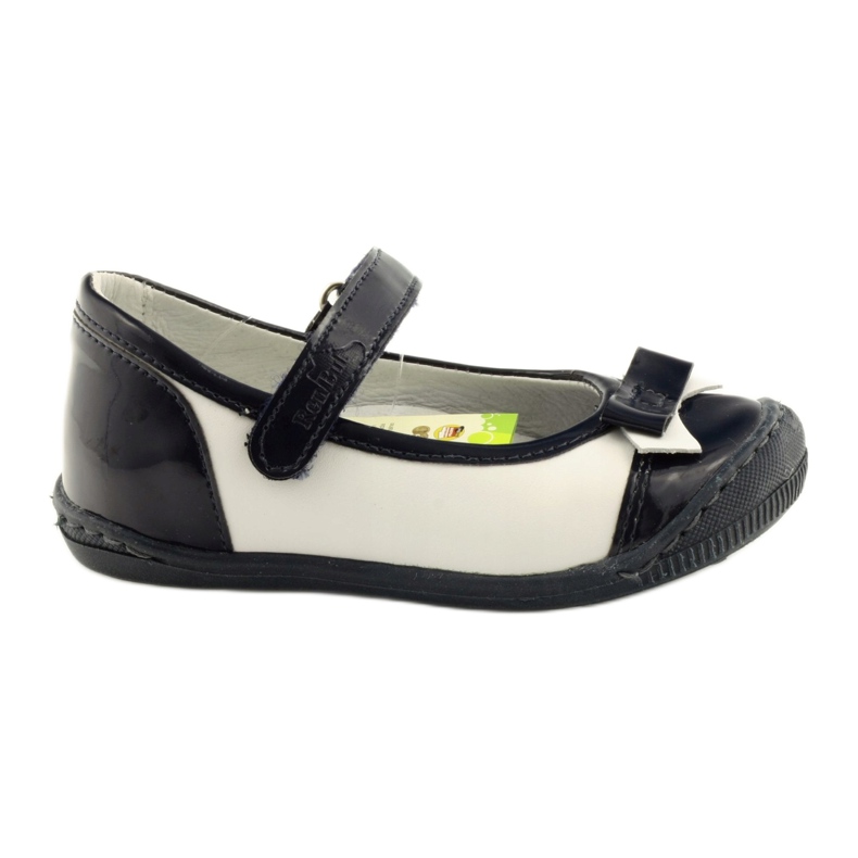 Ballerinas Kinderschuhe Ren But 1405 marineblau weiß
