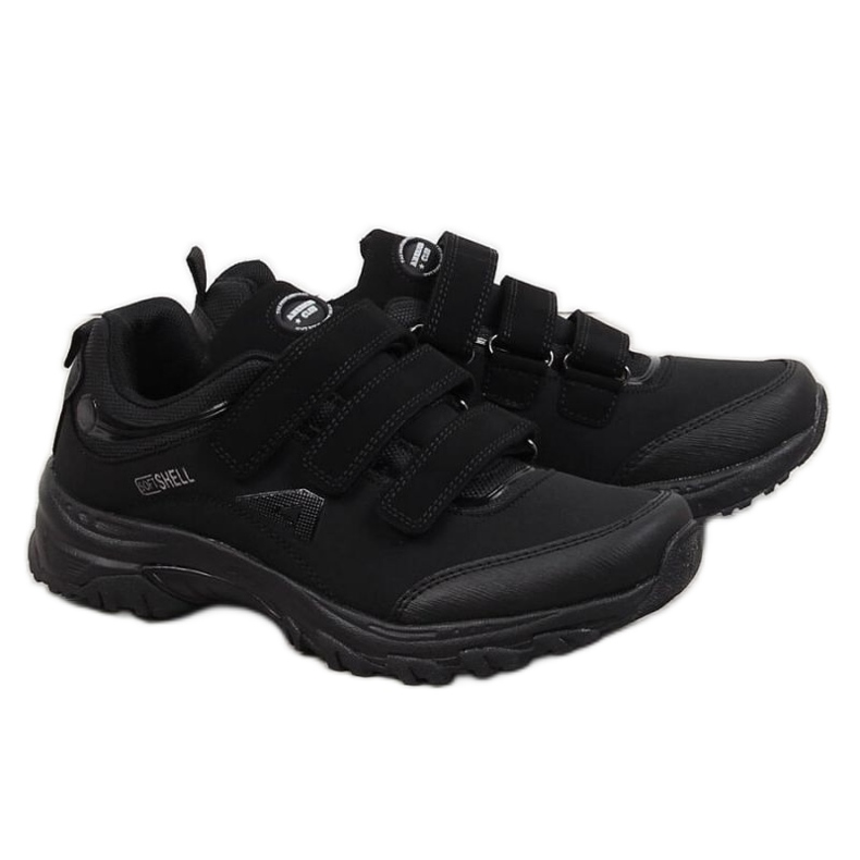American Club W AM721 wasserdichte Trekkingschuhe schwarz