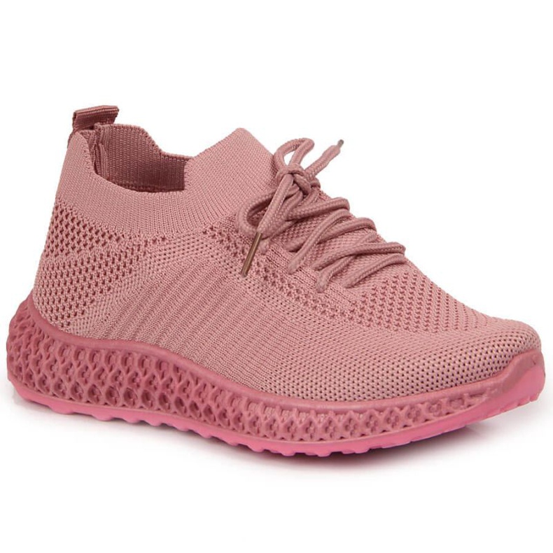 Sportschuhe aus Textil News Jr EVE338B rosa
