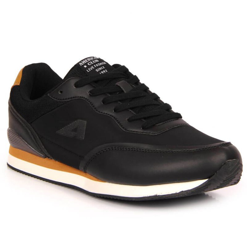 American Club M AM787 schwarze Sportschuhe