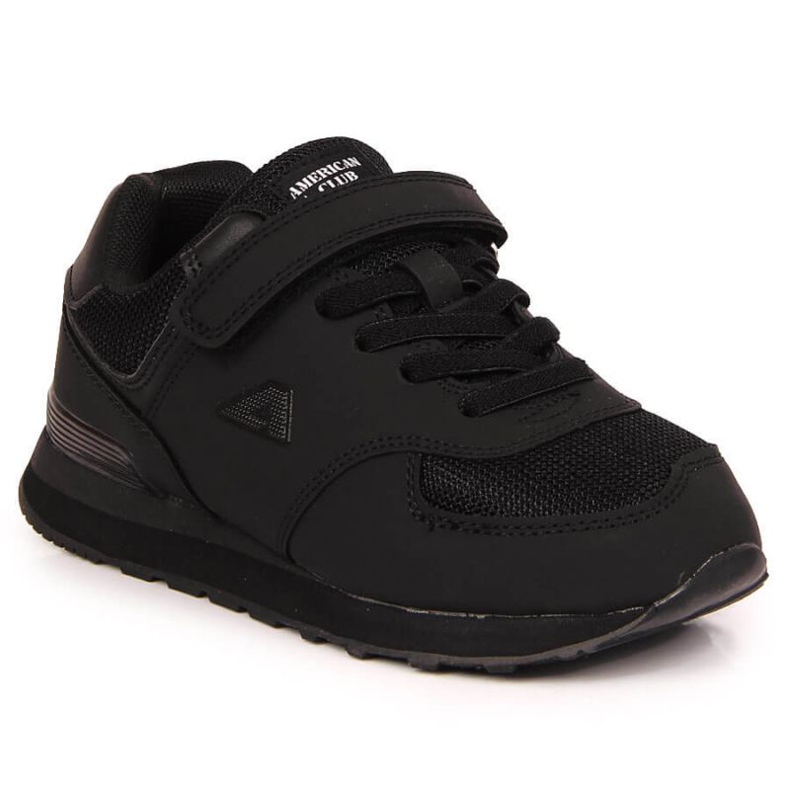 Schuhe mit Klettverschluss American Club Jr AM788A schwarz