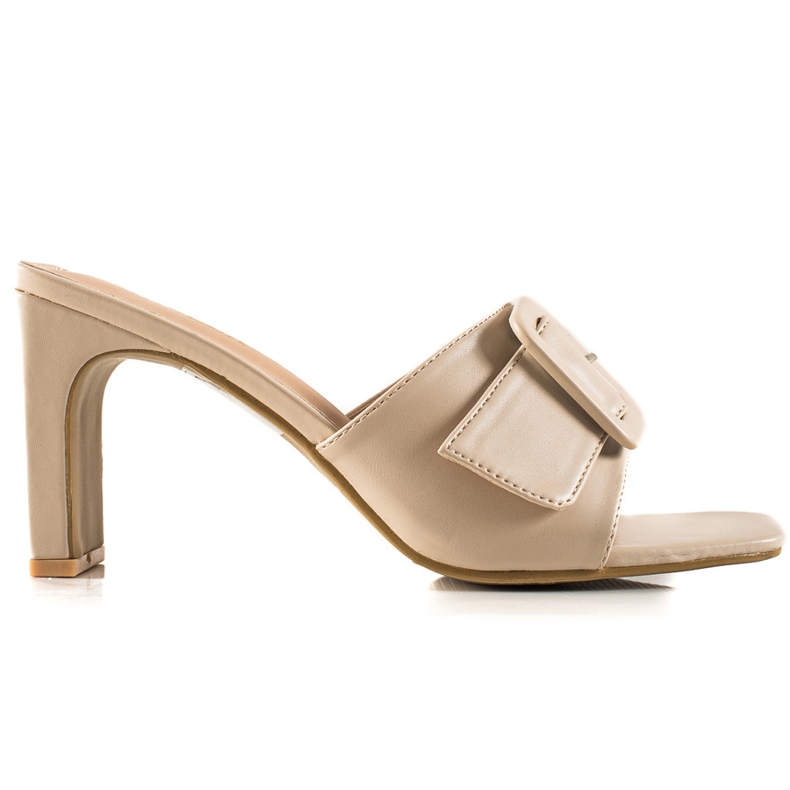Hochhackige Vinceza-Sandalen beige