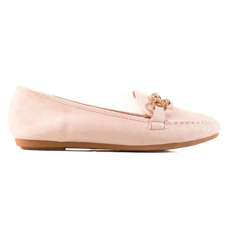 Seastar Mokassins mit goldener Dekoration beige