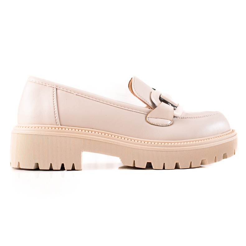 Seastar Modische Halbschuhe auf der Plattform beige