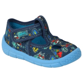 Befado Kinderschuhe 533P021 marineblau mehrfarbig