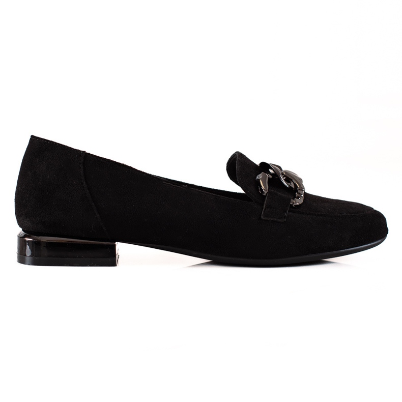 Stylische Loafer von Sergio Leone schwarz