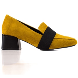 Pumps mit Gummiband La.Fi gelb