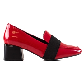 Pumps mit Gummiband La.Fi rot