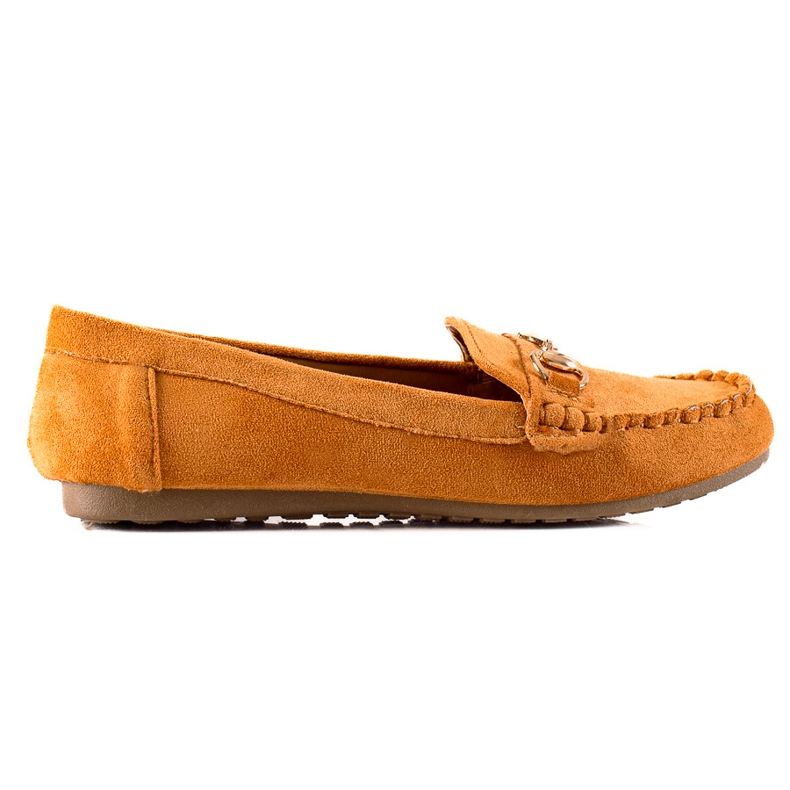 TRENDI Bequeme Halbschuhe mit Ornament braun