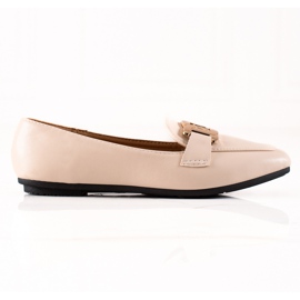 Sergio Todzi Klassischer Lords of Eco-Leder beige
