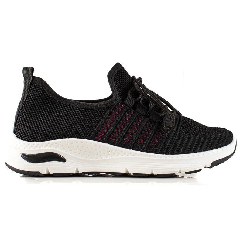 TRENDI Sportschuhe zum Hineinschlüpfen schwarz