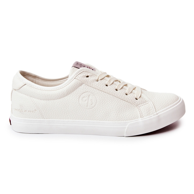 Herren Leder Sneakers Cross Jeans JJ1R4023C Weiß