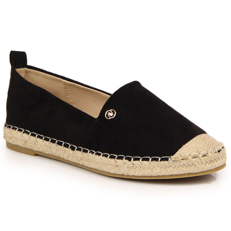 Espadrilles zum Hineinschlüpfen eVento W EVE345A schwarz