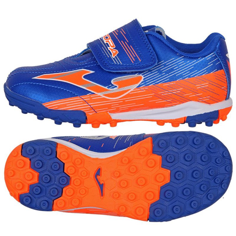 Joma Super Copa Jr 2209 Tf Jr SCJS2204TFV blau orange blau
