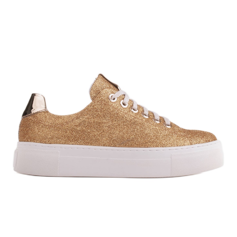 Marco Shoes Leichter Sneaker mit dicker Sohle 1958P-1208-615-1 golden