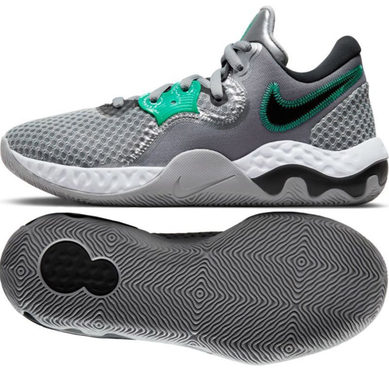 Nike Renew Elevate 2 M CW3406 005 Basketballschuh grau grautöne