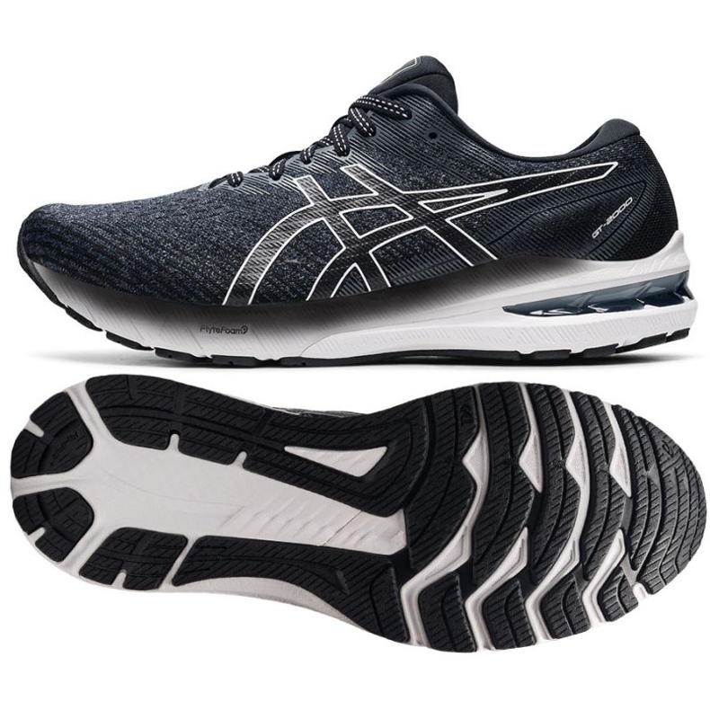 Asics Gt 2000 10 M 1011B185 002 Laufschuhe schwarz grau