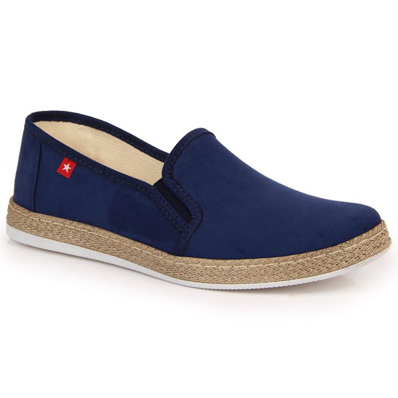 Espadrilles zum Hineinschlüpfen Big Star W JJ276003 marineblau