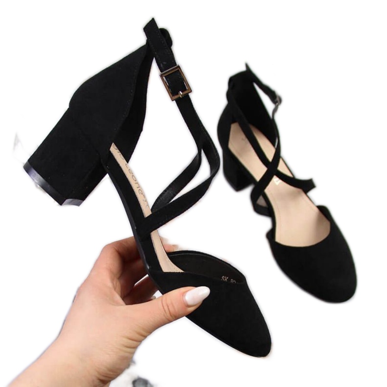 Sandalen mit Riemen Sergio Leone W SK365A schwarz