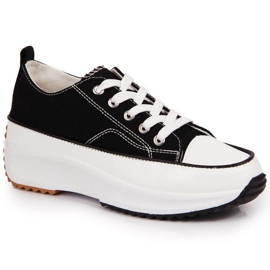 Schwarze Turnschuhe McKeylor W JAN93 Keilabsatz