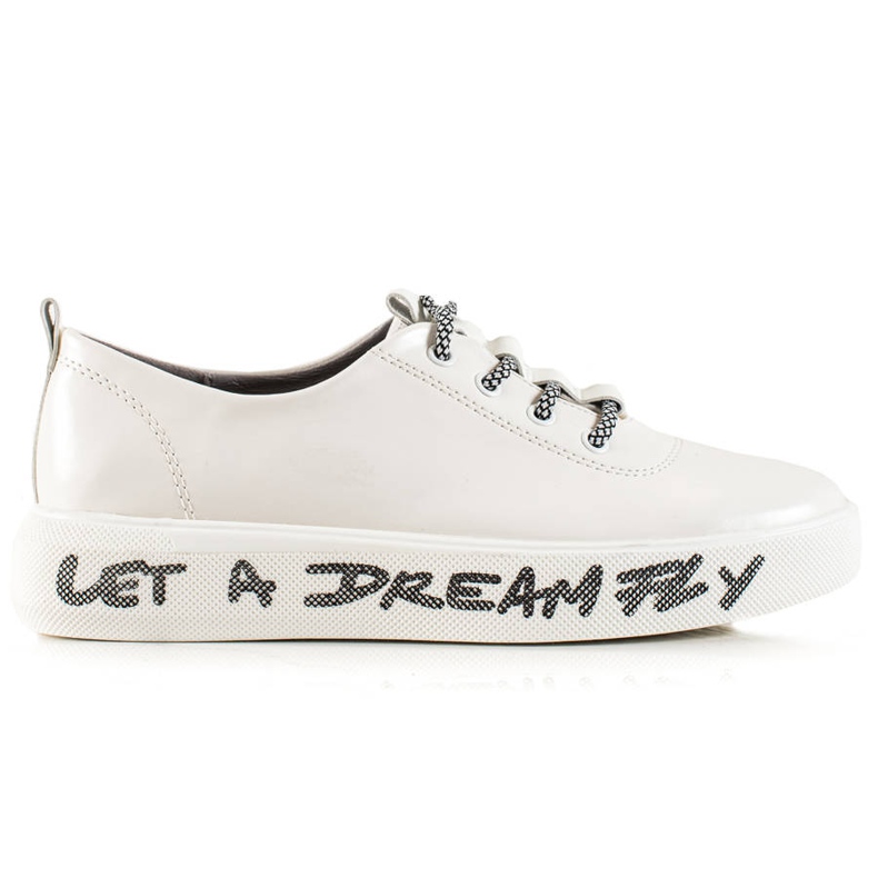 Goodin Turnschuhe mit Öko-Ledermode weiß