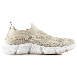 Goodin Slip-on-Sneakers beige