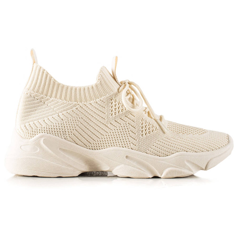 TRENDI Textile Sportschuhe beige