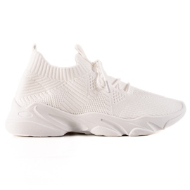 TRENDI Textile Sportschuhe weiß