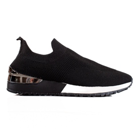 Sergio Todzi Schwarze Slip-On-Sneakers