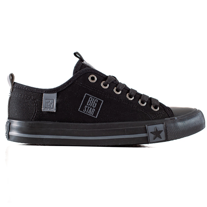 Damen Big Star Turnschuhe JJ274257 schwarz