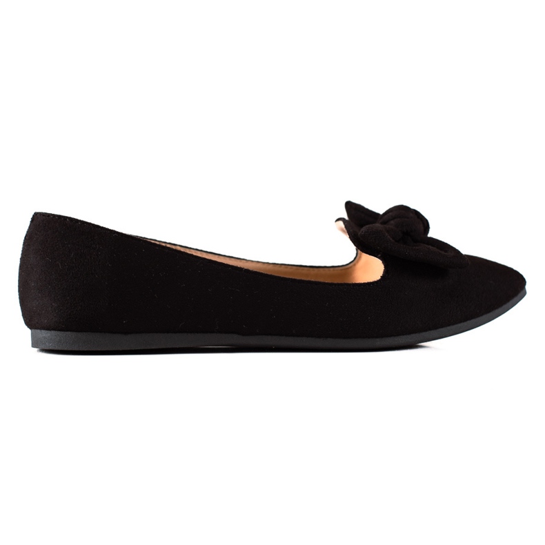 Ballerinas mit Schleife VINCEZA schwarz