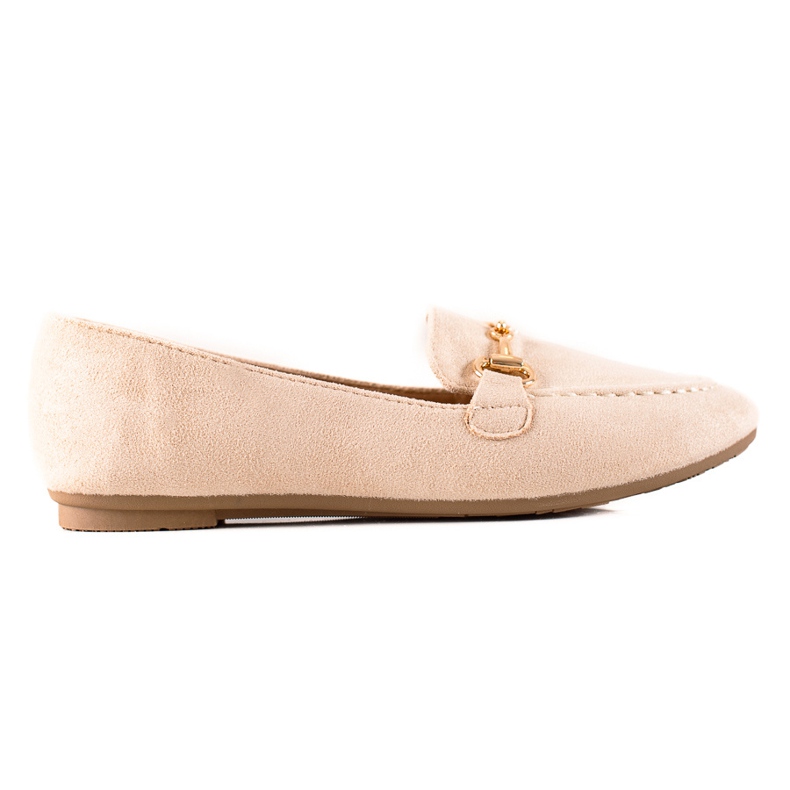 Beige stylische VINCEZA-Loafer