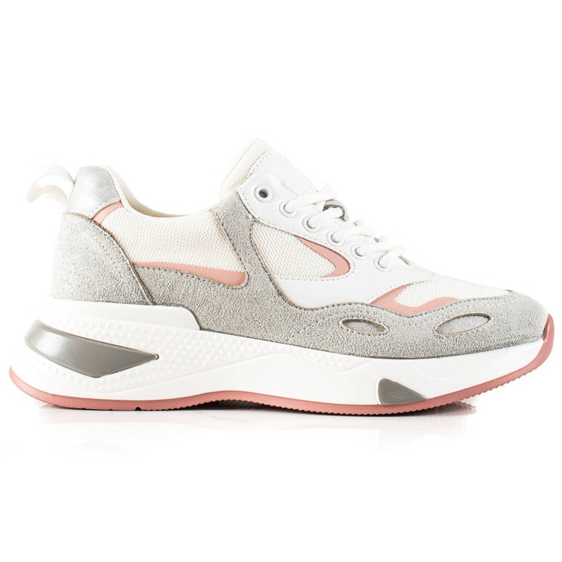 VINCEZA-Turnschuhe weiß