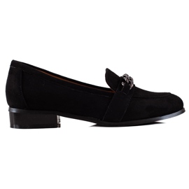 Elegante Schuhe VINCEZA Halbschuhe schwarz