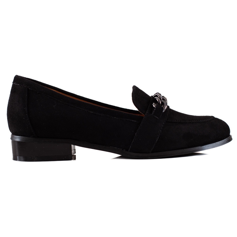 Elegante Schuhe VINCEZA Halbschuhe schwarz