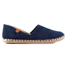 Vinceza Marineblaue Espadrilles von Vincez