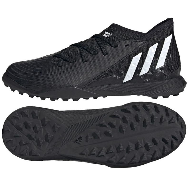 Adidas Predator Edge.3 Tf Jr GZ2895 Fußballschuhe schwarz schwarz