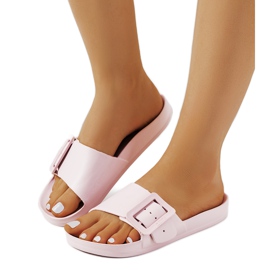 Rosa Hausschuhe Big Star FF274A387