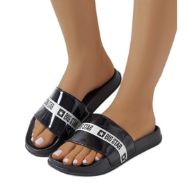 Schwarze Big Star GG274A007 Hausschuhe