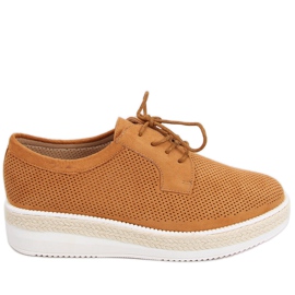Schnür-Espadrilles Guermo Camel braun