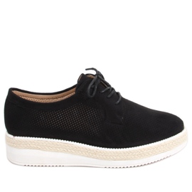 Schnürschuhe, Espadrilles Guermo Black schwarz