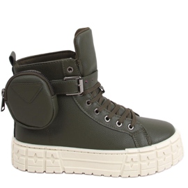 Burn Green Sneakers für den Knöchel grün