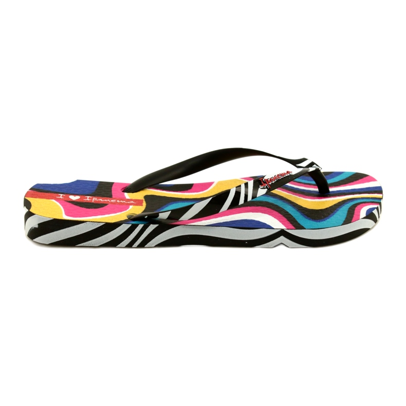 Zebra-Flip-Flops Ipanema 26627 23879 weiß schwarz mehrfarbig