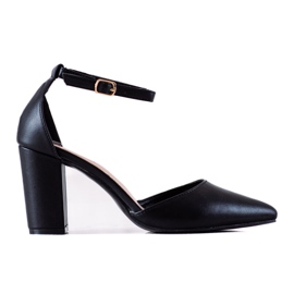 Seastar Schwarze Pumps mit Schnalle