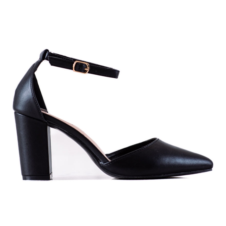 Seastar Schwarze Pumps mit Schnalle