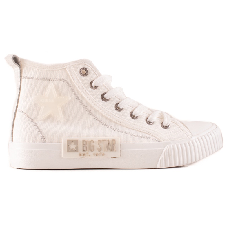 High-Top-Turnschuhe für Damen Big Star JJ274379 weiß