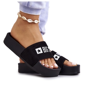 Gummihausschuhe Big Star JJ274A263 Schwarz